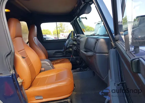 2002 Jeep Wrangler X from USA, damaged, VIN 1J4FA39S82P767371